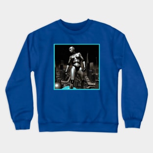 Androids Take Over Crewneck Sweatshirt